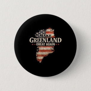 Badge Rond 5 Cm Rendre le Groenland à nouveau grand pour l'art