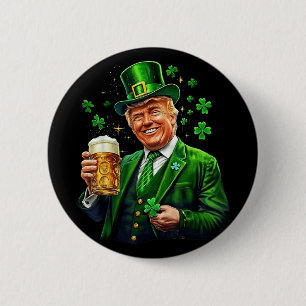 Badge Rond 5 Cm Rendre sa grandeur au Jour de la Saint Patrick Tru