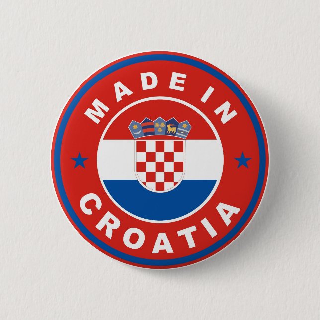Badge Rond 5 Cm rendu dans l'étiquette de produit de drapeau de (Devant)