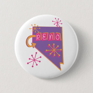 Badge Rond 5 Cm Reno lumineux