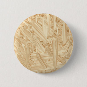 Badge Rond 5 Cm Rénovation du chipboard Motif OSB