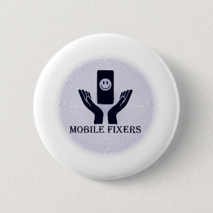 Badge Rond 5 Cm Réparateurs mobiles