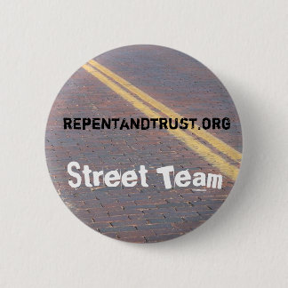 Badge Rond 5 Cm Repentissez-vous et faites confiance - au bouton
