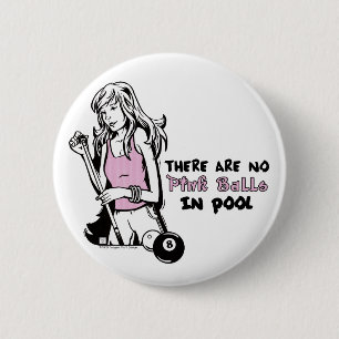 Badge Rond 5 Cm Réplique Girly