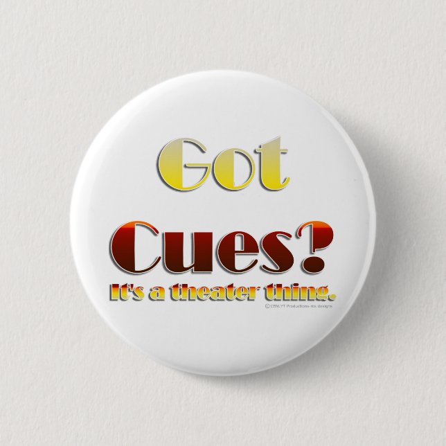 Badge Rond 5 Cm Répliques obtenues ? (Texte seulement) (Devant)