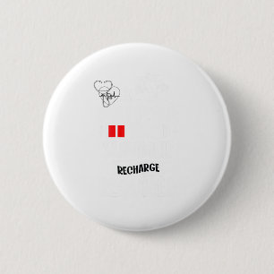 Badge Rond 5 Cm Reprise estivale obligatoire Funny School Nurse Ét
