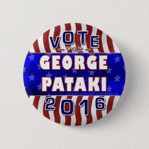 Badge Rond 5 Cm Républicain 2016 de président élection de Georg