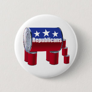 Badge Rond 5 Cm Républicains