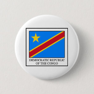Badge Rond 5 Cm République démocratique du Congo