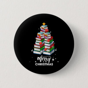 Badge Rond 5 Cm Réservez Noël Arbre Cadeau De Noël Pour Les Amateu