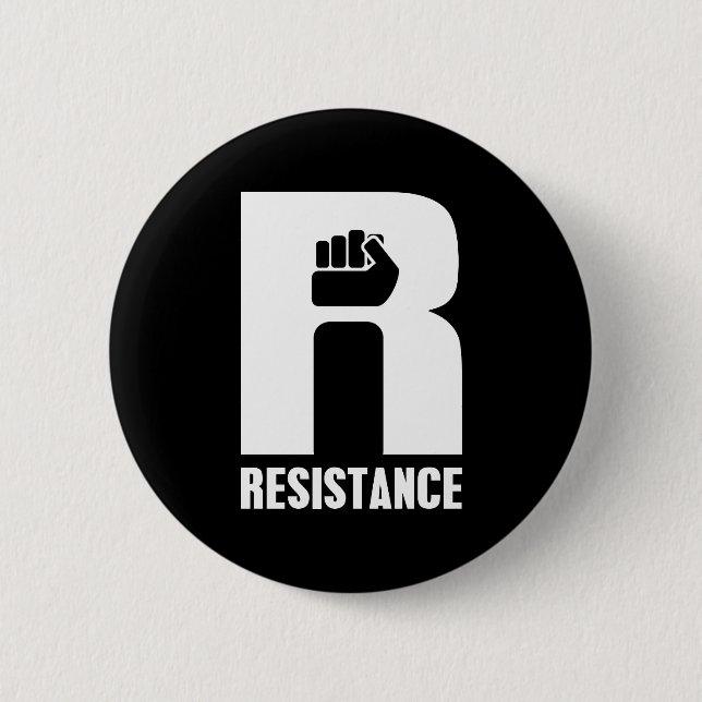Badge Rond 5 Cm Résistance (Devant)