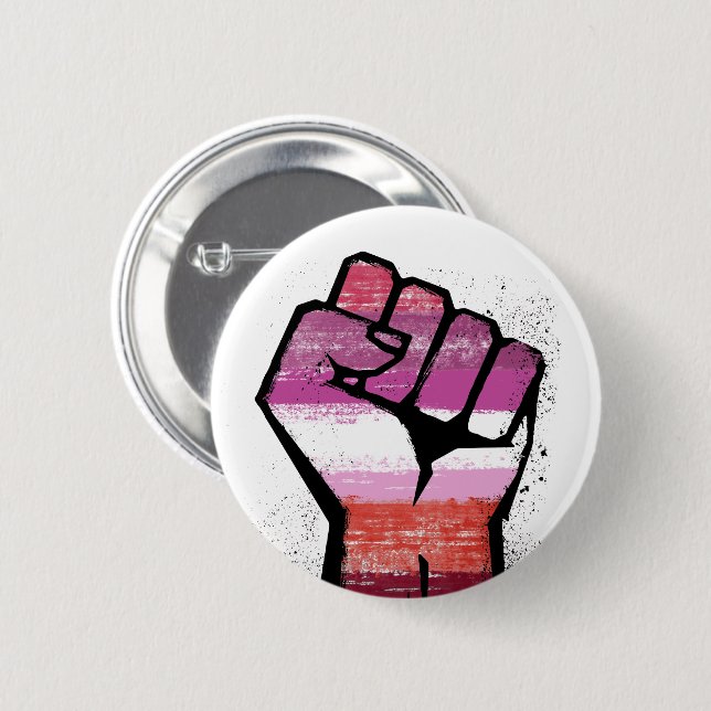 Badge Rond 5 Cm Résistance lesbienne (Devant & derrière)