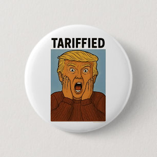 Badge Rond 5 Cm Résistance Tarrifiée Je Me Trouve Avec Des Pingoui