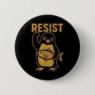 Badge Rond 5 Cm Résistez à la manifestation anti-Trump contre Rebe