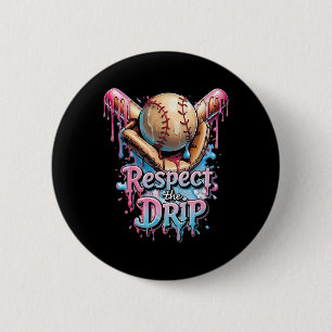 Badge Rond 5 Cm Respecter le goutte Bysebyll Home Plate Ice Cream 
