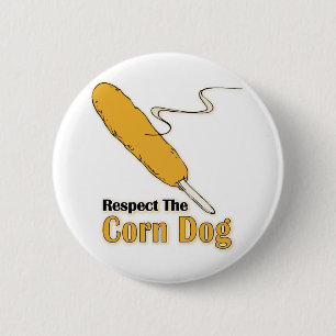 Badge Rond 5 Cm Respectez Le Chien De Maïs ?