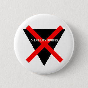 Badge Rond 5 Cm Ressort d'incapacité