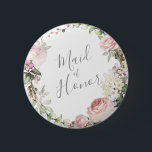 Badge Rond 5 Cm Ressort Floral Mère du bouton de la chambre<br><div class="desc">Personnalisé</div>