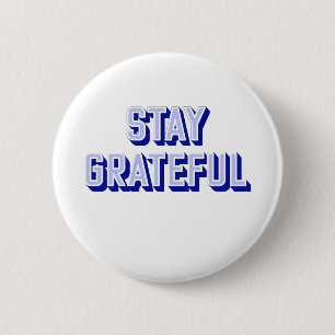 BADGE ROND 5 CM RESTE RECONNAISSANTE