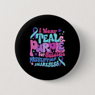 Badge Rond 5 Cm Rester Prévention Sensibilisation Santé mentale I