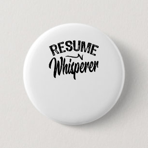 Badge Rond 5 Cm Resume Whisperer