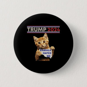 Badge Rond 5 Cm Rétablir la sécurité des chats Trump chats pour Tr
