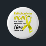 Badge Rond 5 Cm Rétinoblastome Awareness Month Ribbon Venin<br><div class="desc">Rétinoblastome Venin,  rétinoblastome Venin,  rétinoblastoma Month,  rétinoblastoma Fighter,  rétinoblastome Warrior,  rétinoblastoma Ribbon,  rétinoblastoma disease,  awareness month,  rétinoblastoma awareness</div>