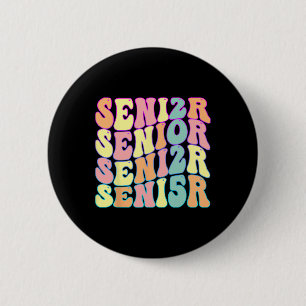 Badge Rond 5 Cm Retour à l'école 2025 Terminale 2025 Promotion 202