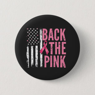 Badge Rond 5 Cm Retour Mois de sensibilisation au cancer du sein r