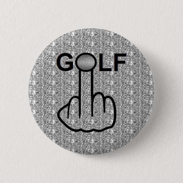 Badge Rond 5 Cm Retournement de golf Button (Devant)