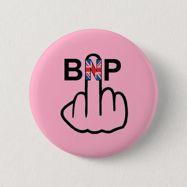 Badge Rond 5 Cm Retourner BNP du bouton (Devant)