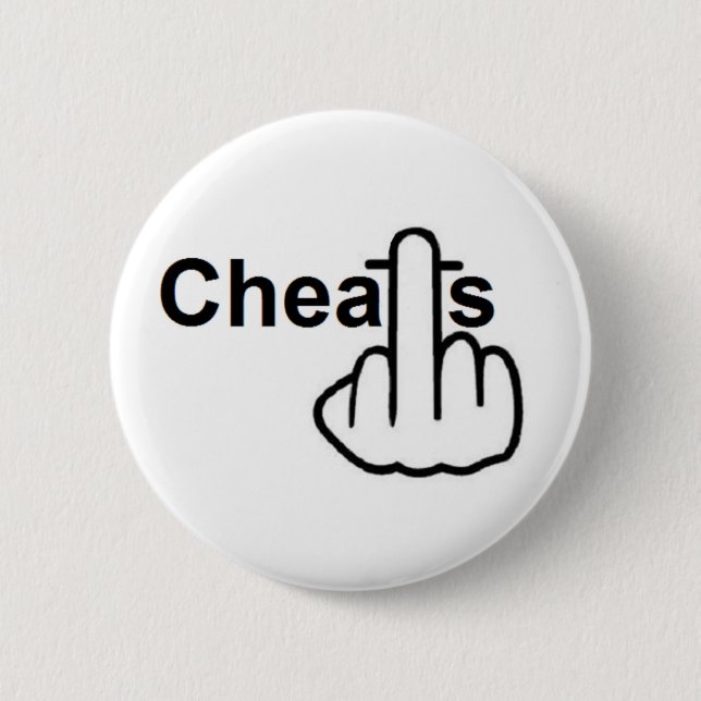 Badge Rond 5 Cm Retourner les chats de bouton (Devant)