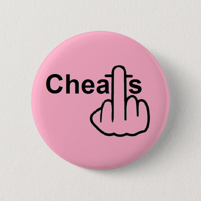 Badge Rond 5 Cm Retourner les chats de bouton (Devant)