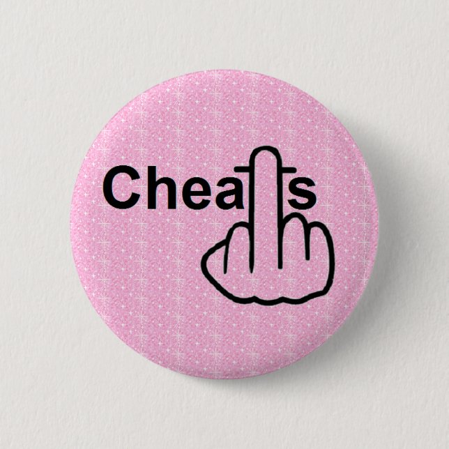 Badge Rond 5 Cm Retourner les chats de bouton (Devant)