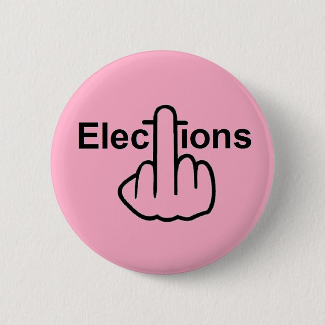 Badge Rond 5 Cm Retourner les élections de boutons (Devant)