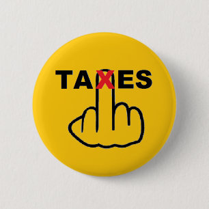 Badge Rond 5 Cm Retourner les taxes sur les boutons