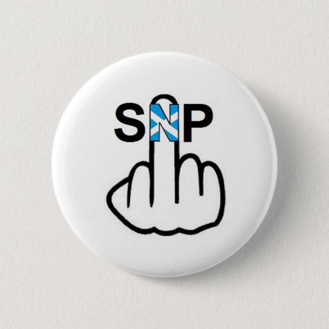 Badge Rond 5 Cm Retourner SNP Bouton (Devant)