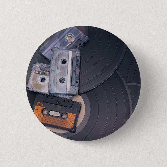 Badge Rond 5 Cm Rétro partie (Devant)