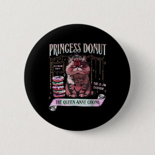 Badge Rond 5 Cm Retro Princess Donut Dungeon Crawler Carl Book Lov