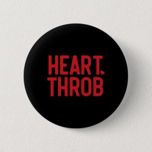 Badge Rond 5 Cm Rétro Saint-Valentin Coup de Foudre Tout-Petit Gar