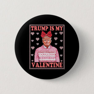 Badge Rond 5 Cm Rétro Trump Chasse Cerf Camo Drôle Buck Around An