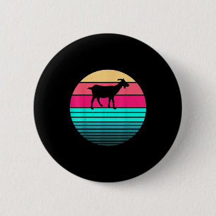 Badge Rond 5 Cm Rétro Vintage amusant Amoureux des animaux éleveur