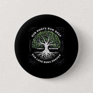 Badge Rond 5 Cm Retrouvailles Familiales 2025 Nos Racines Profonde