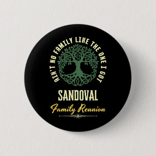 Badge Rond 5 Cm Réunion de famille 2025 conception assortie - Sand