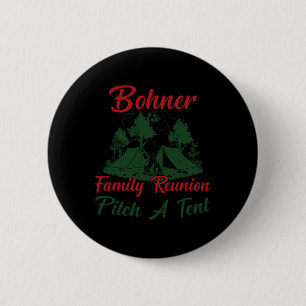 Badge Rond 5 Cm Réunion de famille Bohner Pitch A Tent Famille ass