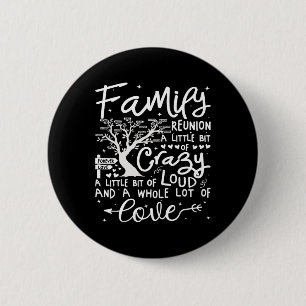 Badge Rond 5 Cm Réunion familiale 2025 Réunion jumelée de la famil