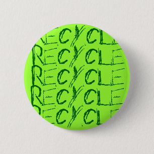Badge Rond 5 Cm Réutilisez, réutilisez le bouton