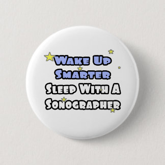 Badge Rond 5 Cm Réveillez-vous plus intelligent...dormez avec un S
