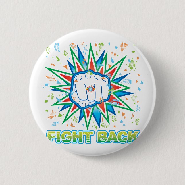Badge Rond 5 Cm Revenir en force (Devant)