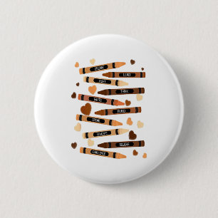 Badge Rond 5 Cm Rêver comme les leaders Martin Afrique Histoire No